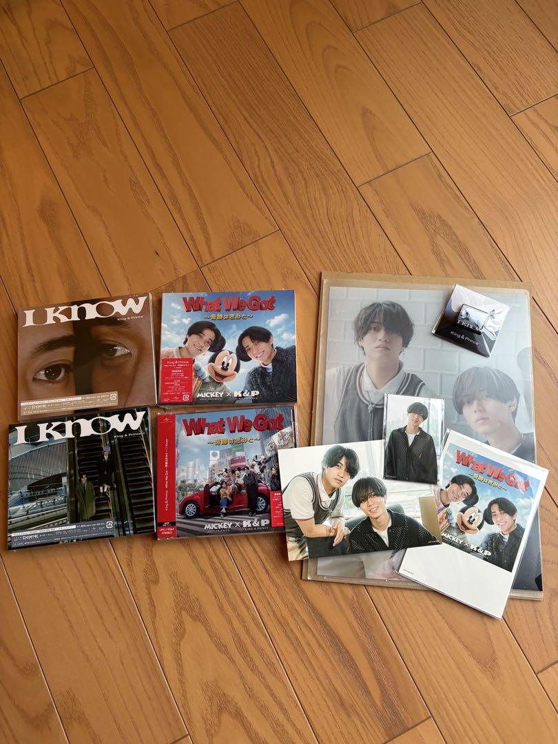 

[USED] Bonus included King & Prince What We Got / I Know