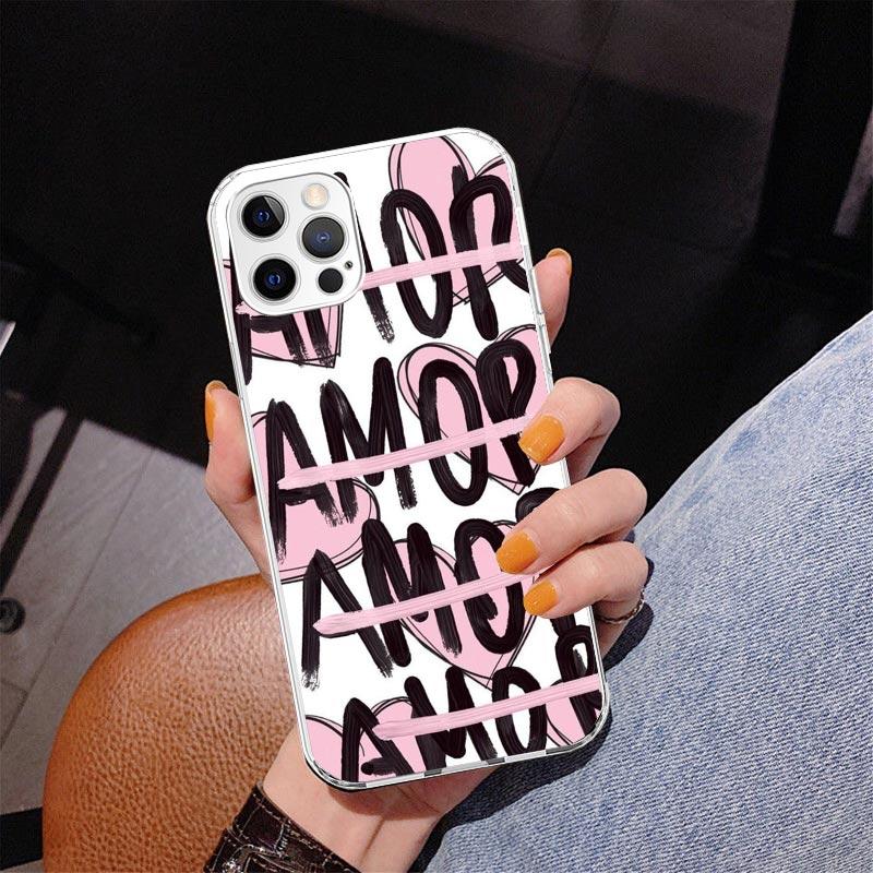 AMOR This Is Love Phnoe Case for Iphone 17 Air 16 11 12 13 Mini 14 Plus 15 Pro Max 7 8E SE 2020 16ProMax Phone Cover Coque 17 Ai