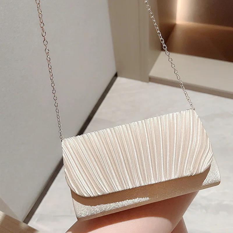 High End Women Evening Bag Luxury Female Wedding Clutch Purse Party Rhinestones Chain Shoulder Bags Retro Lady Handbag
