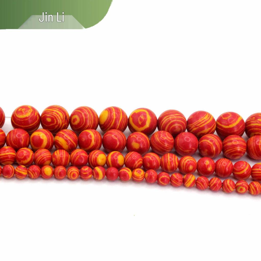 Natural Stone Round Beads for DIY Jewelry Making - Bracelet Components