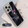 Wandering Witch Saya Phone Case for iPhone 17 16 15 14 13 12 11 Air Pro Max Plus Electroplated Silver Magsafe Cover