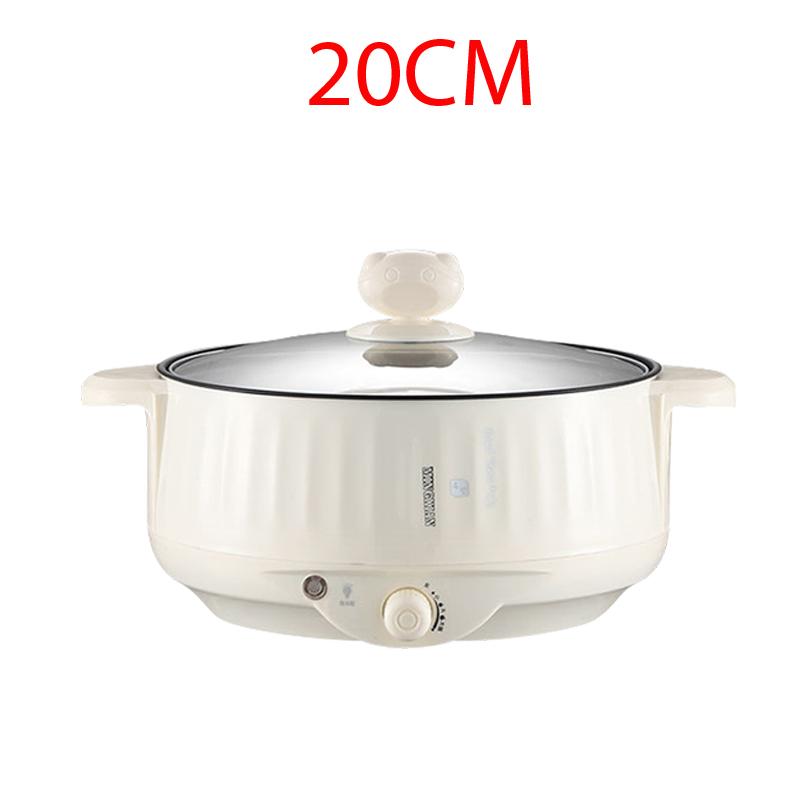 

Electric MultiCookers Single/Double Layer 1-2 People Household Non-stick Pan Hotpot Noodles Rice Cooker Cooking Appliances EU бежевый