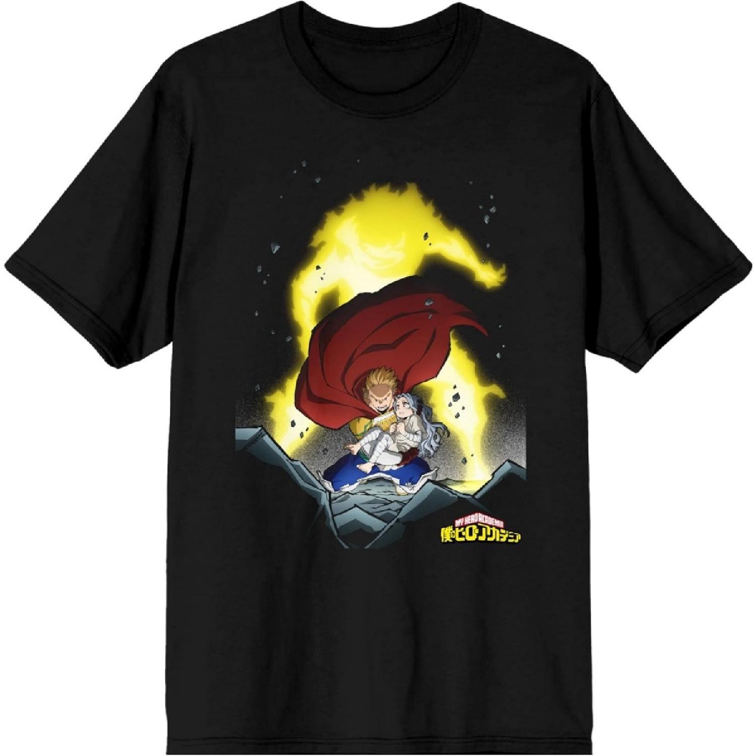 Bioworld My Hero Academia Mirio Togata Character Men s Black Graphic Tee XXXXXL разноцветный