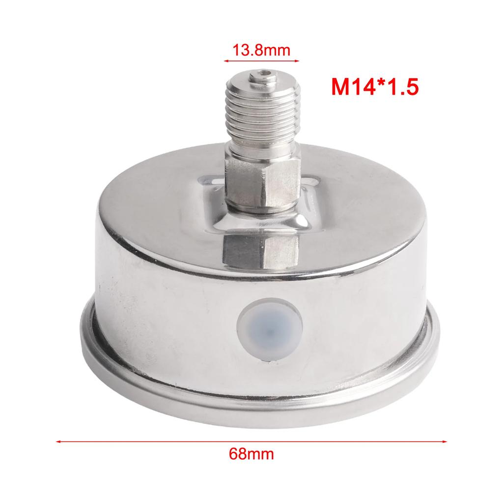 Axial Seismic Pressure Gauge Sophie Sff Back Connected Vacuum Gauge Seismic Water Pressure Hydraulic Oil Pressure Gauge