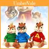 Pelúcia Fofa Alvin e os Esquilos Macia Boneca de Pelúcia Brinquedo Presente