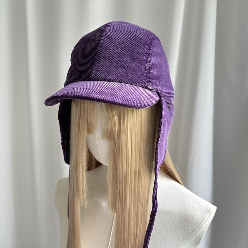 Women's New Winter Trapper Hat - Fashion Casual Plaid Earflap Cap Wide Brim Coldproof Outdoor Stylish Aviator Hat