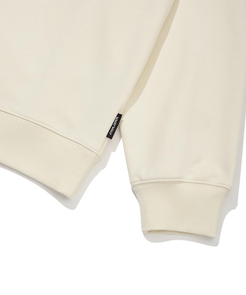 Wacky Willy Kiki Big Graphic Sweatshirt Cream
