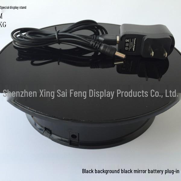 Z02 Dual-use Rotating Display Stand for Cosmetics Photography, Electric Turntable