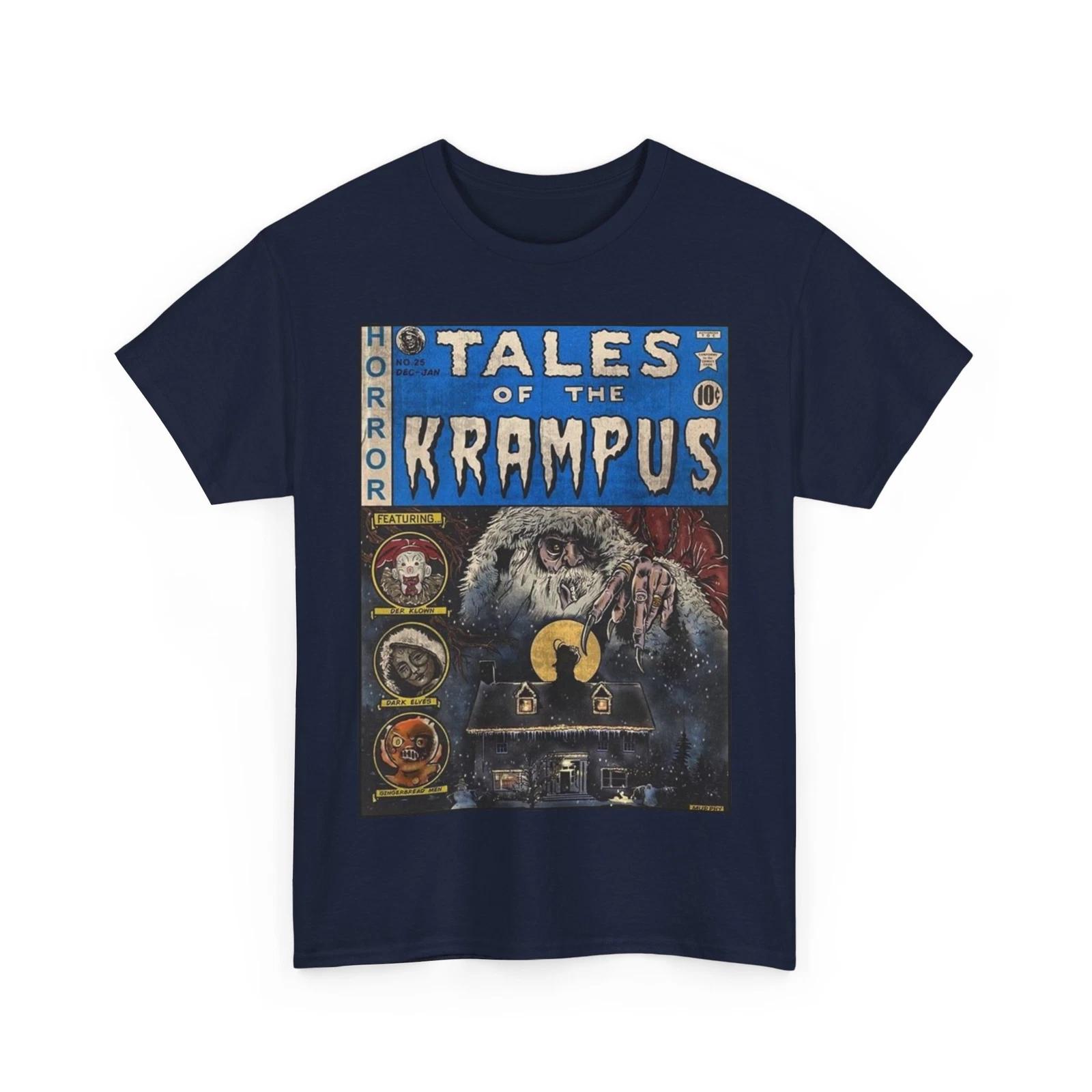 Krampus Movie Horror Comic 100% Cotton T-shirt Mens Tees Top Unisex Heavy Cotton Tee 4XL
