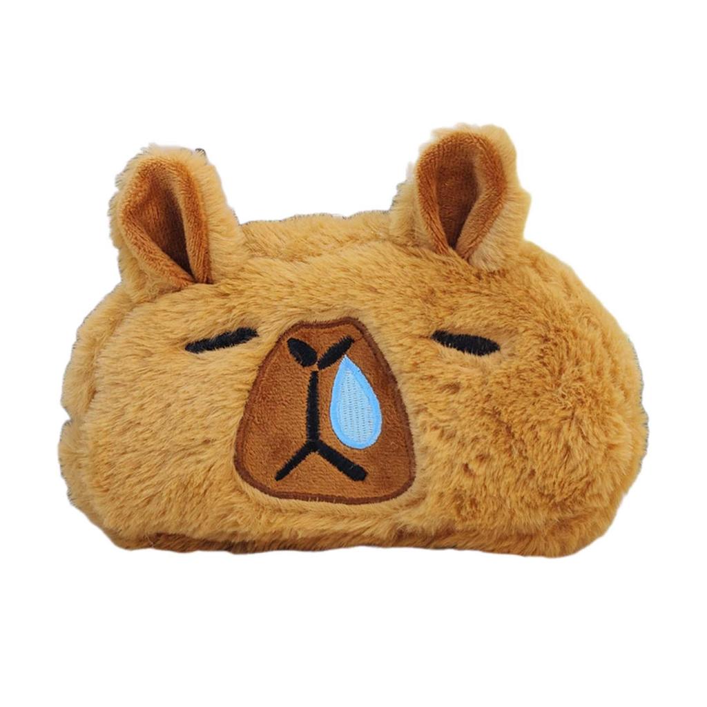 Pluszowy Piórnik Kapibara Nowatorska Torba na Długopisy dla Chłopców i Dziewcząt Dziecko Biuro