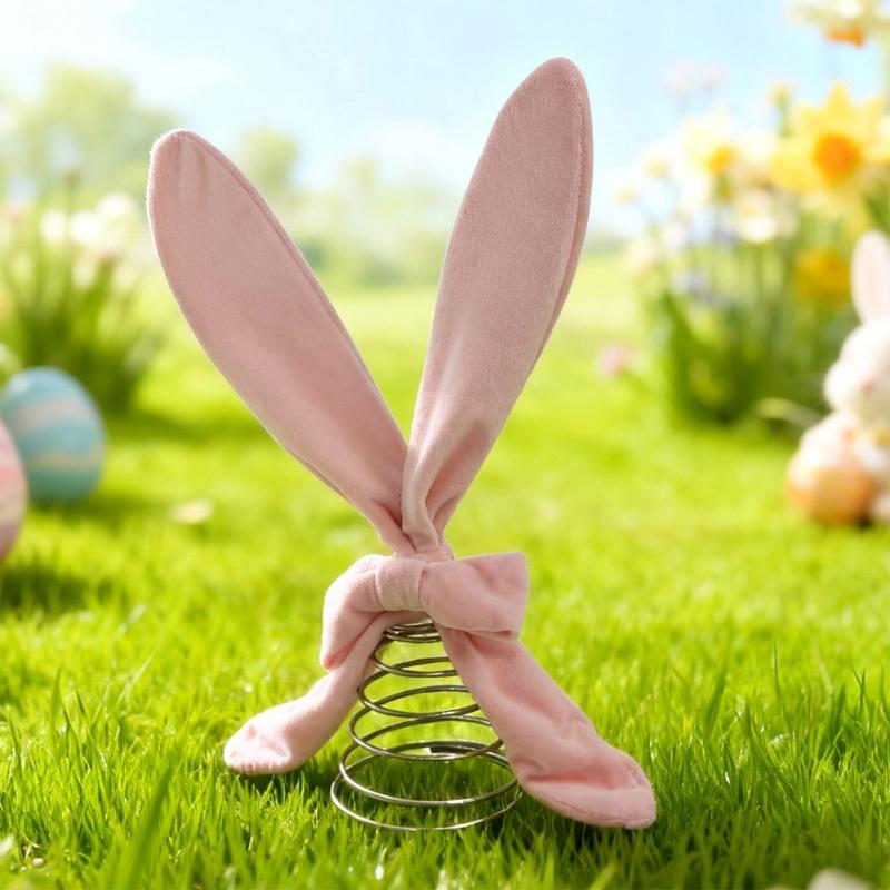 User Friendly Plush Easter Decoration Feature Lovely Rabbit Design for Tree Topping in Festival Season