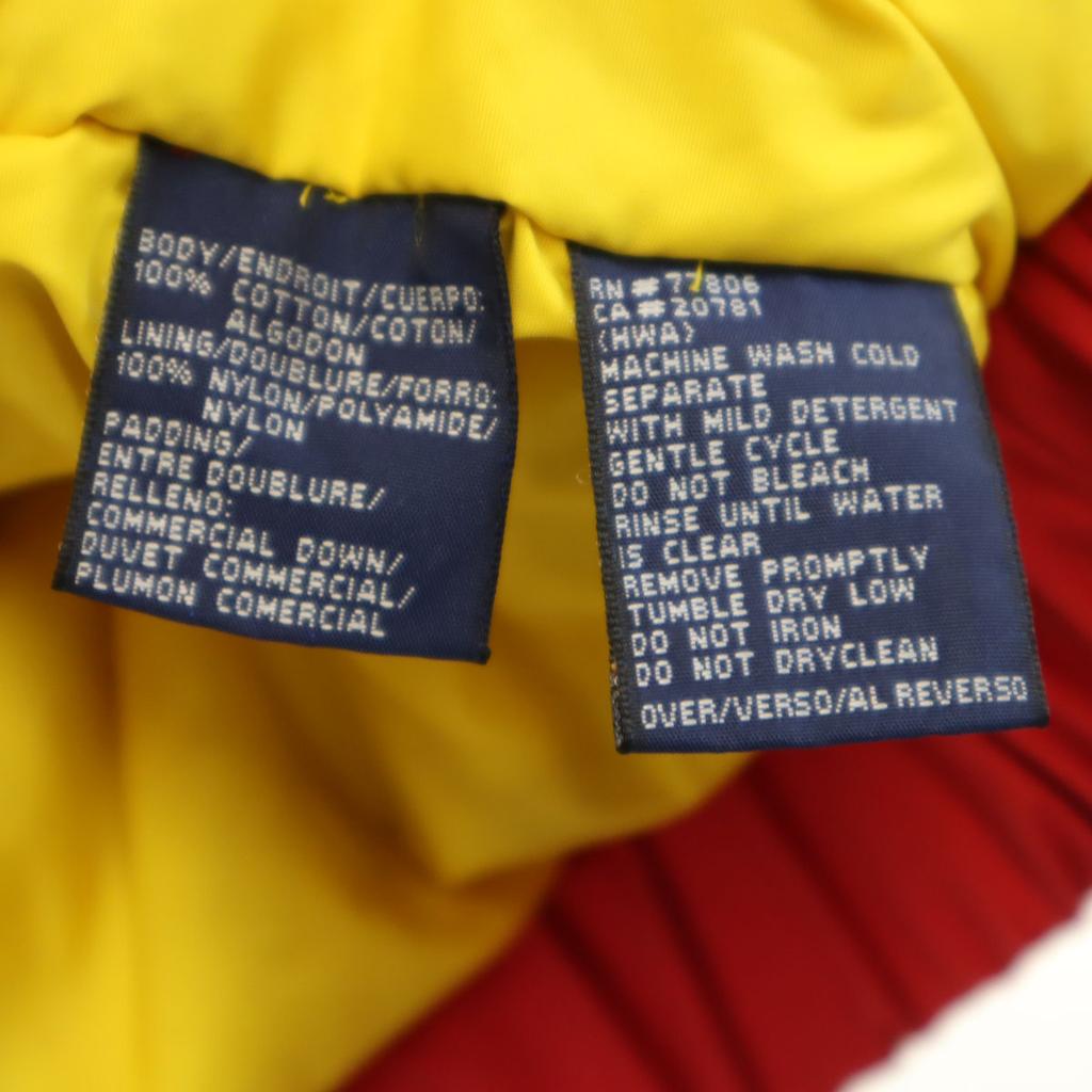 TOMMY HILFIGER 90s Old Down jacket XL Navy Men's Used