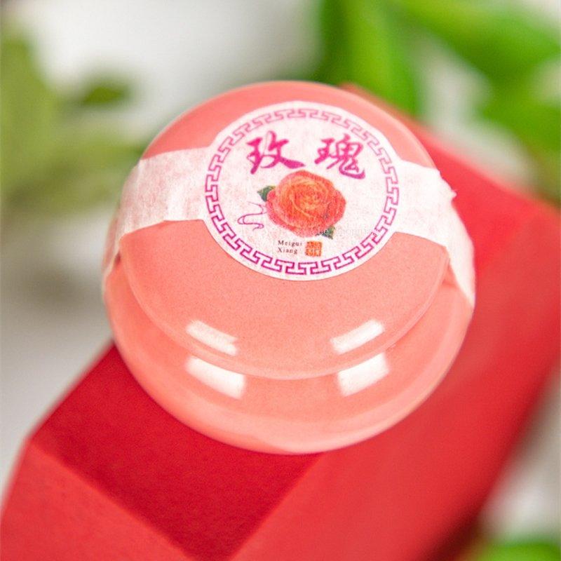 10g Natural Ancient Balm Fresh Light Fragrance Lasting Aromatherapy Stay Fragrant DIY Portable Porcelain Pot Solid Incense