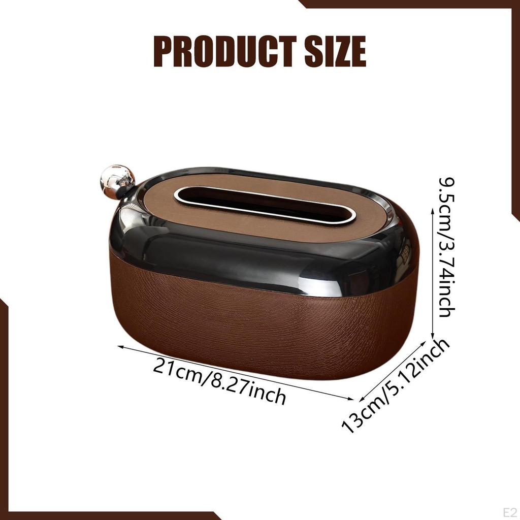 Tissue Box Cover Napkin Holder Home Decor Decorative Dispenser for Bedroom Office