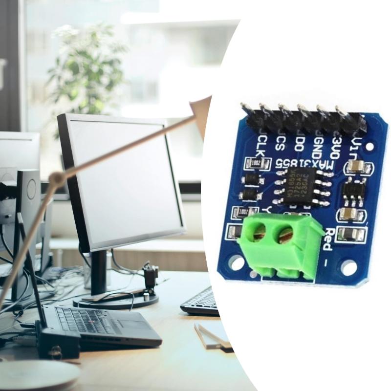 Precise K Type Thermocouple Sensoring Module 1350°C MAX31855 Chip Digital Output 14Bit Resolution Circuit Board