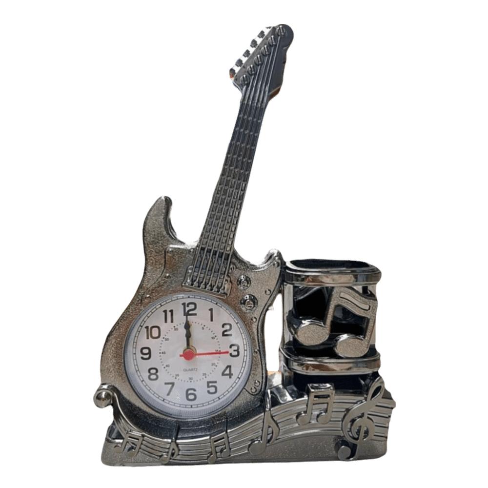 

Battery Powered Pen Holder Clock Creative Design Desktop Ornament Clock Bedroom Living Room Style 3