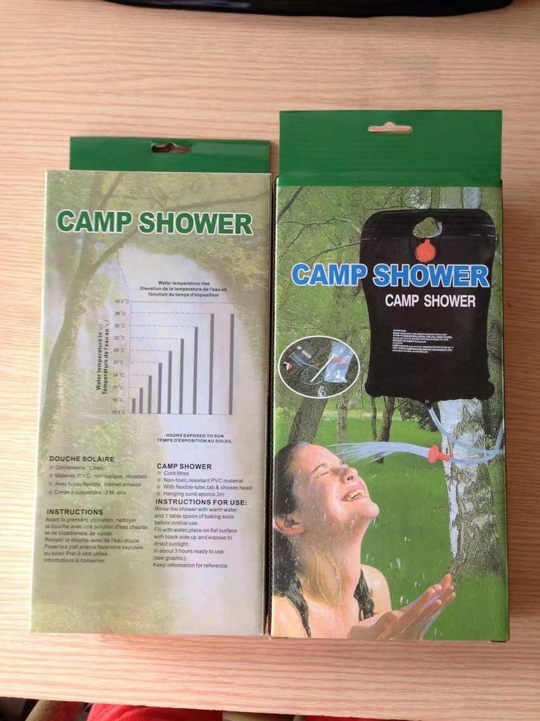 20L Solar Shower Bag for Camping - Outdoor Water Bag