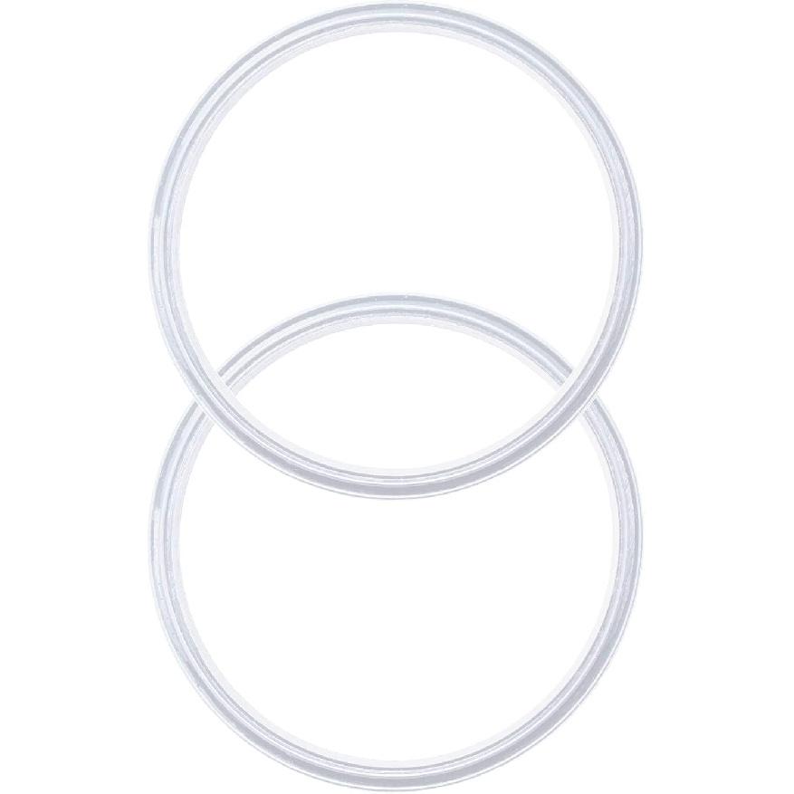 3 Pack - 20 & 10 Oz Replacement Rubber Lid Rings, 3.3 Inch Diameter Gasket Seals, White Lid Gasket Rings for Ulated Stainless Steel Tumbler Fits Yti,