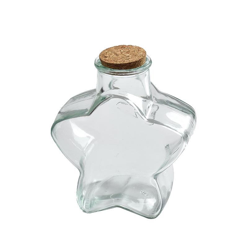 Gradient Color Origami Lucky Star Wishing Bottle - Handmade DIY Birthday Gift for Boyfriend