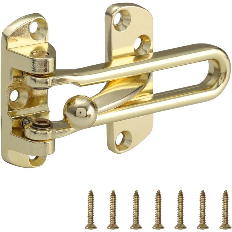 2 Pack Swing Bar Door Locks - Child Safety & Home Security For Swing-in Doors