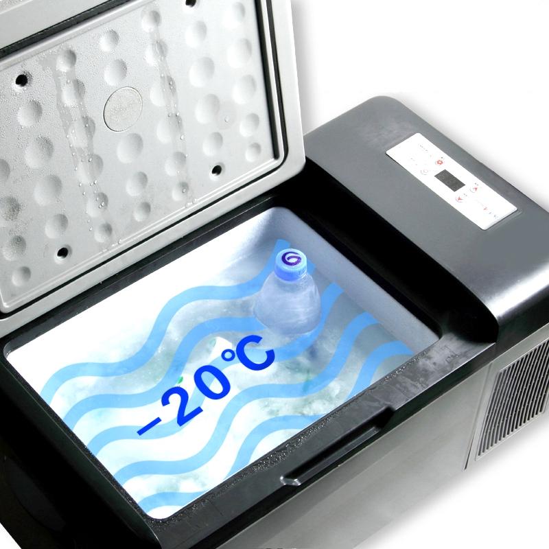 40W 20L Portable Mini Fridges Car Home Refrigerator Freezer Travel Camping Boating Caravan Bar With APP Conrtol 570*320*320mm