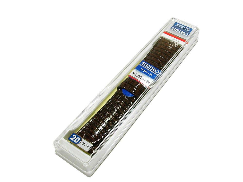 Seiko Replacement Strap Lizard with Stitching DX09 (Genuine) [Men's & Women's Watches]