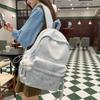 Schoolbagins wind backpack schoolbag cute cloud pendant simple fresh fashion versatile backpack Korean version of campus sweet