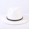Popular European and American Classic Simple Flat-brimmed Top Hat Men's and Women's Fashionable and Elegant Versatile Jazz Hat Top Hat