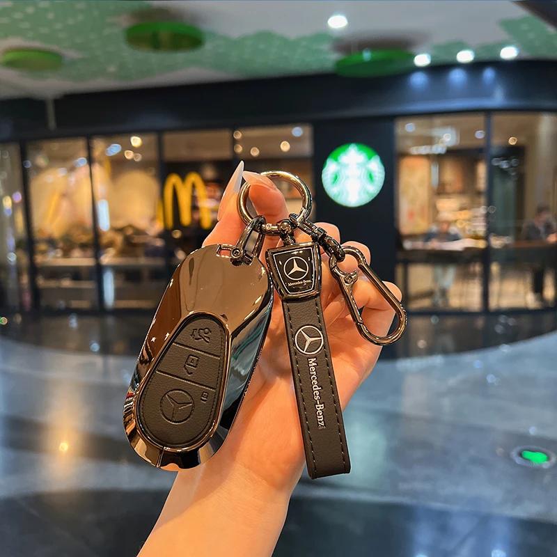 VRN2   car key case cover For Mercedes Benz C S Class W206 W223 S350 C260 C300 S400 S450 S500 Key Shell Protector