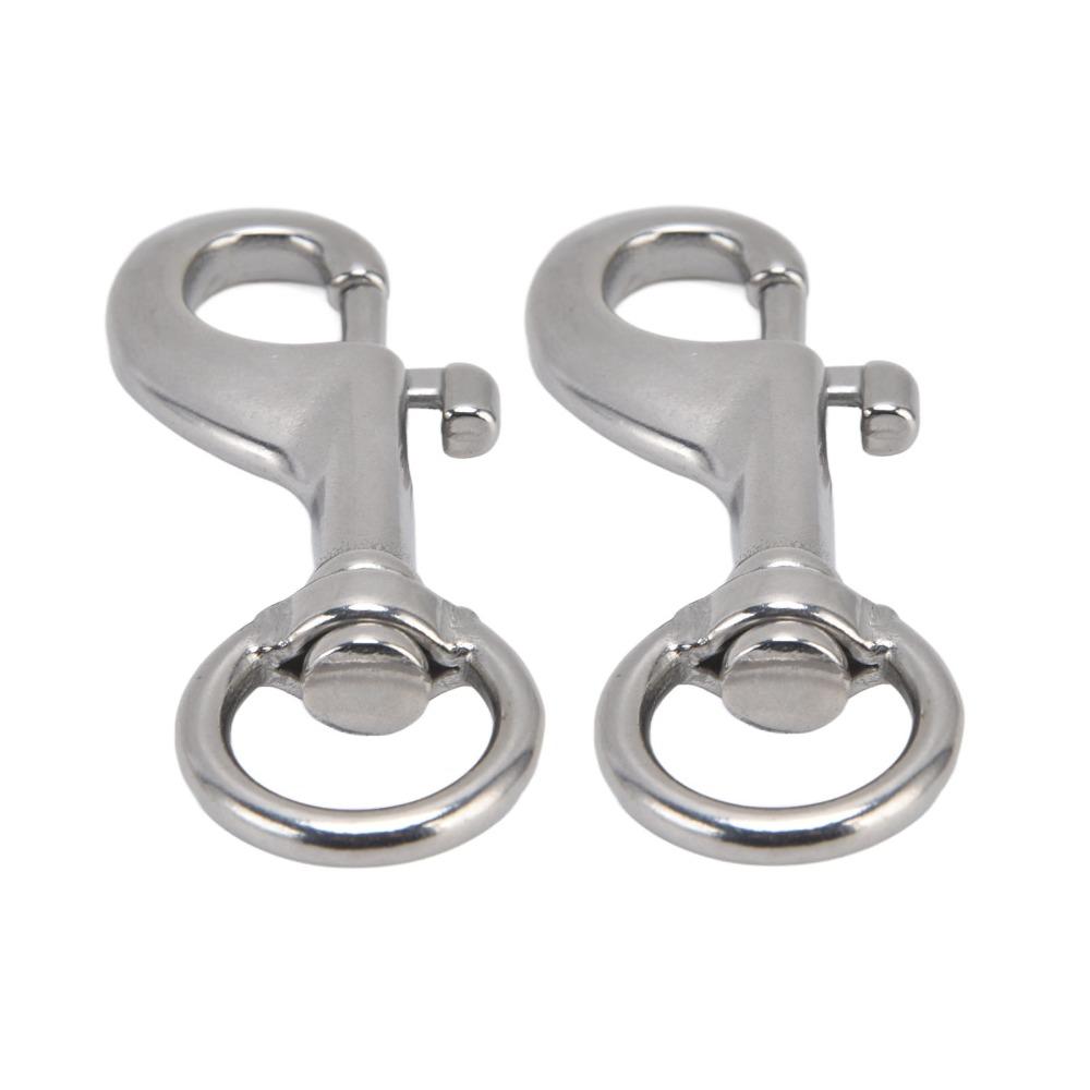6pcs Marine Grade Rotating Snap Hooks Heavy Duty Heavy Duty Bolt Snaps For Dog Leash