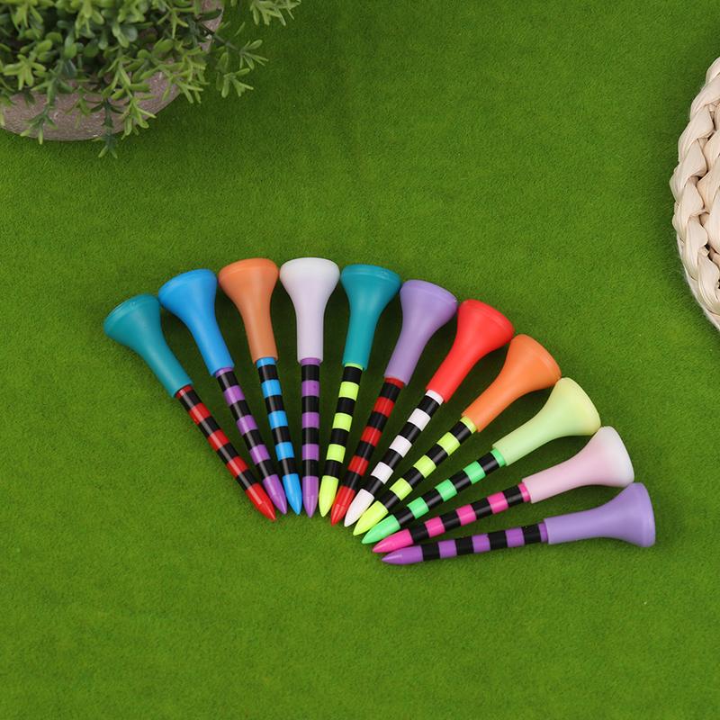 10/20/30 Stück 70/83 mm Golf-Tee mit Kunststoff-Sitzabdeckung und Kopfabdeckung, Serve Golf-Tee-Sitz, Ballhalter, Mischfarbe, Trainingshilfen