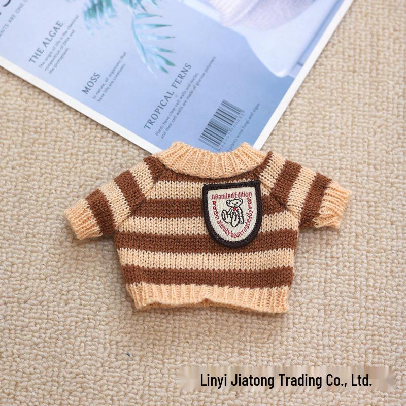 

Аксессуары для хлопковой куклы 20 см: Плюшевый свитер для собаки, шарф, набор шапок About 20 cm Doll Accessories