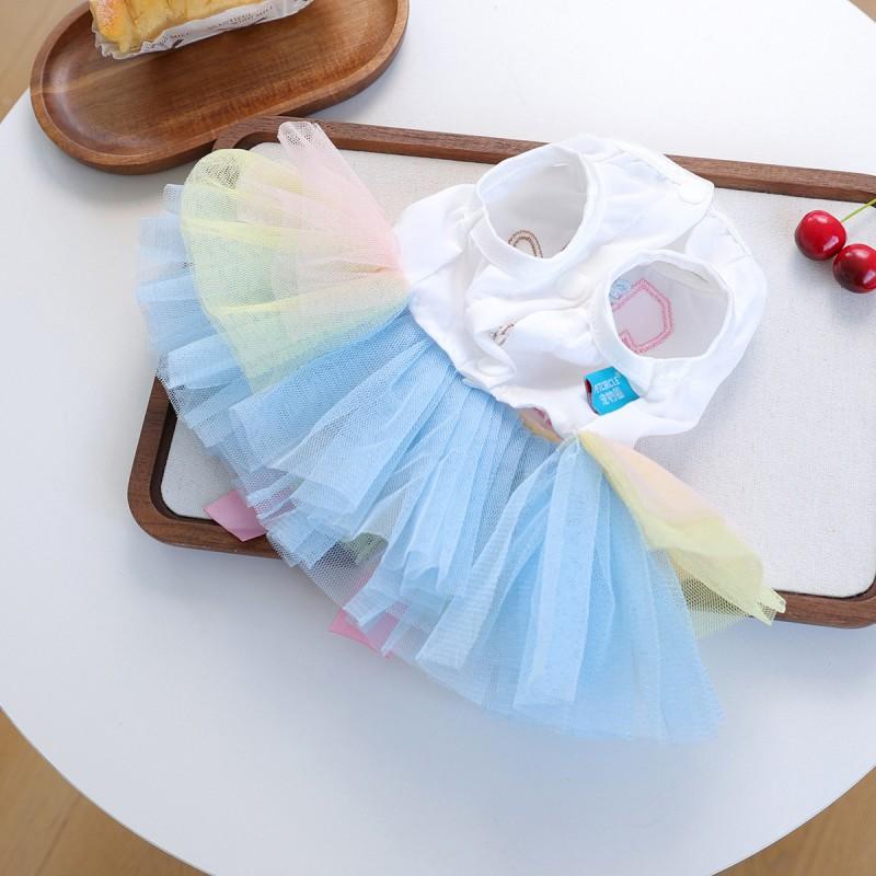 Pet Circle Cat Dog Costume Rainbow Bunny Easter Tulle Dress Small Medium Large Pets