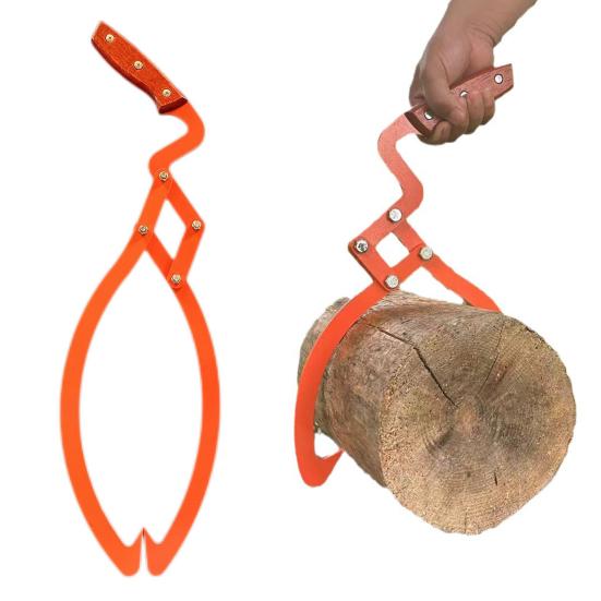 

Зазубрений гак Yousheng Щипці для підйому колод 110 фунтів Вантажопідйомність Простота експлуатації Стійкий до іржі Надміцний грейфер Дерев’яний кіготь L