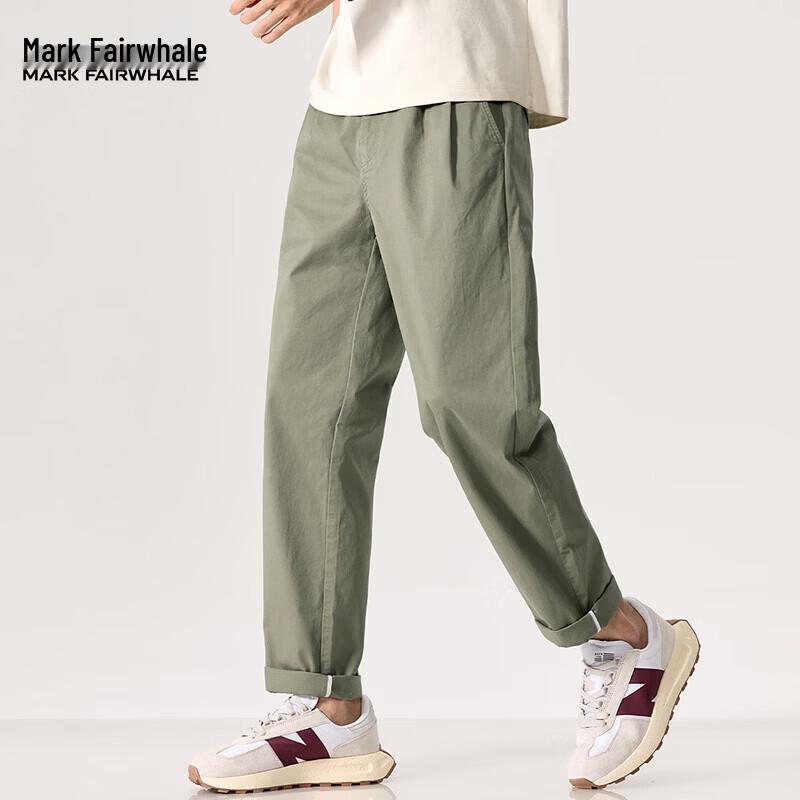 

Mark Fairwhale Men s Casual Straight-Leg Pants 34