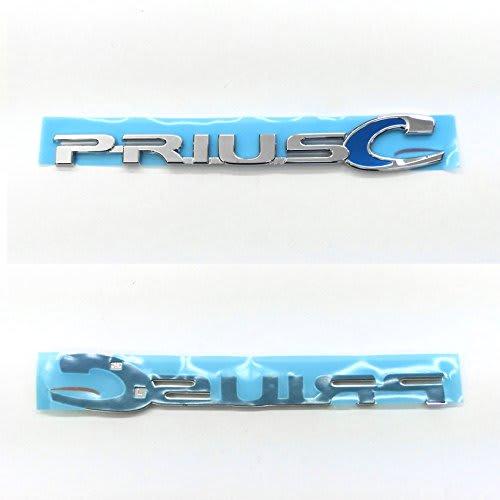 North America US Toyota Genuine PRIUS C/Rear Emblem/Genuine Product/Prius C/Aqua NHP10/USDM Specification/PRIUSC