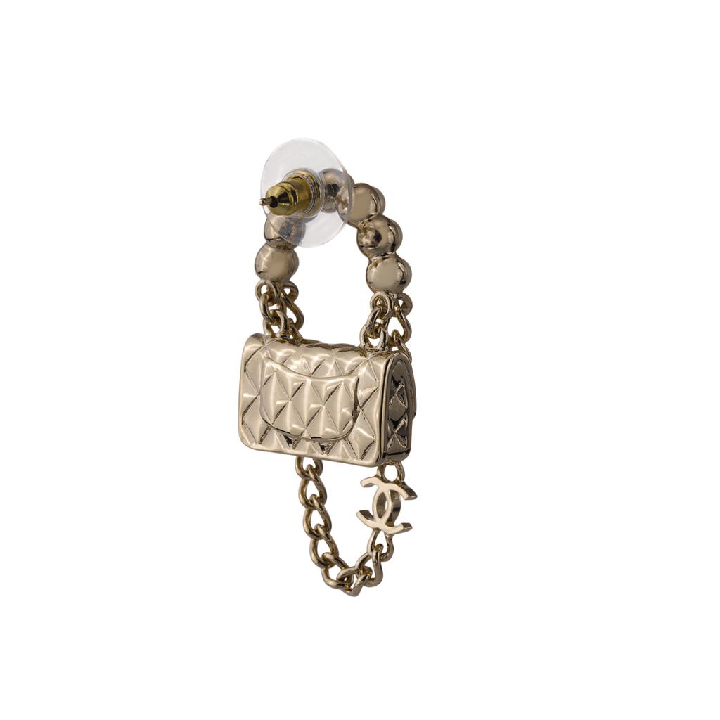 Chanel Fashion Pearl Bag Metal Women bags White AB6137B05631NC344