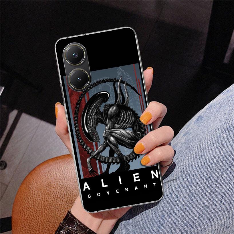 Cool A-Alien X-Xenomorph Phone Case For Xiaomi Poco X7 X6 X5 Pro F7 Ultra Redmi 15C 15 13C 13 12C 12 10 10A 10C 9 9A 9C 9T Cover