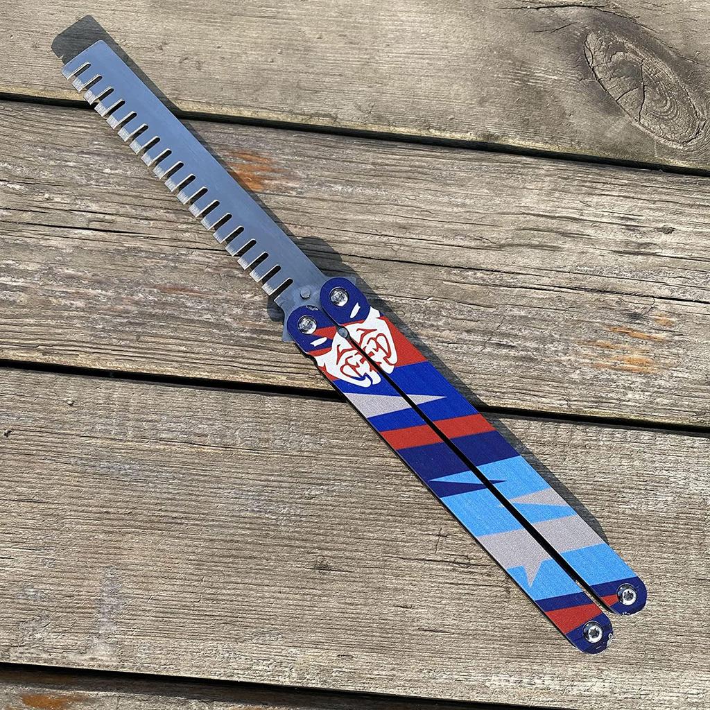 Yoru Comb Butterfly Trainer Hair Peine Head Yoru Knife Training Tool Game Cosplay Collection Gamer Gift