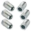 Kits Metric Nuts Cylinder Fittings M12mm X1mm Silver Unions Master 3/16" Pipe Brake Cable Connector Brand New Car Accessories