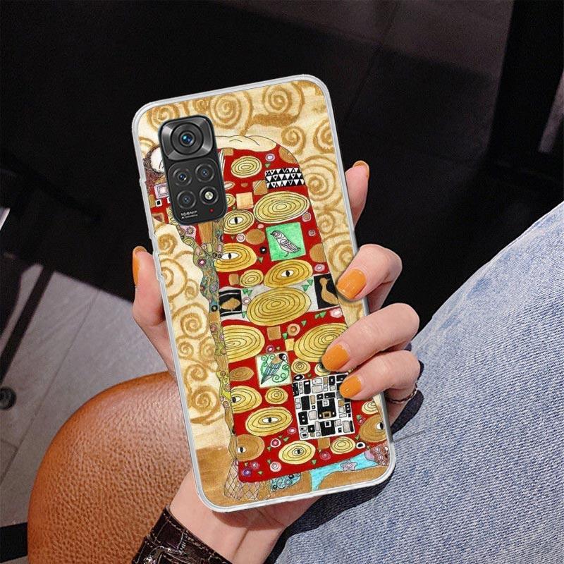 

Kiss by Gustav Klimt Desig Phnoe Case for Phnoe Case for Xiaomi Redmi Note 15 14 14S 13 Pro Plus 12 12S 11S 11E 10S 10 11T 5G Un Redmi Note 13 5G