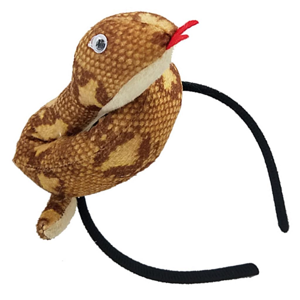 Hairbands Festive Photo Booth Props Cartoon Snakes Headbands Party Headpiece Fun Headbands for Music Festivals