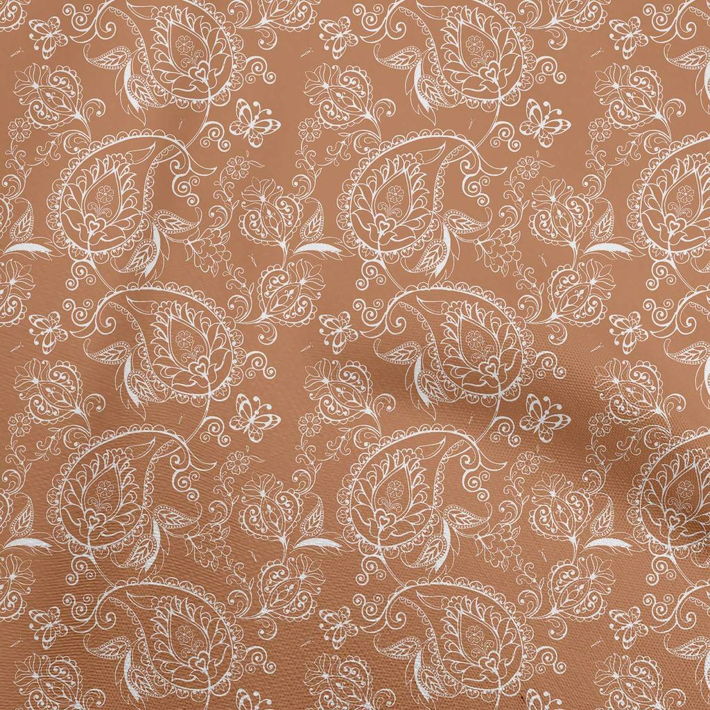 oneOone Cotton Flex Gamboge Yellow Fabric Block Sewing Craft Projects Fabric Prints By Yard 40 Inch