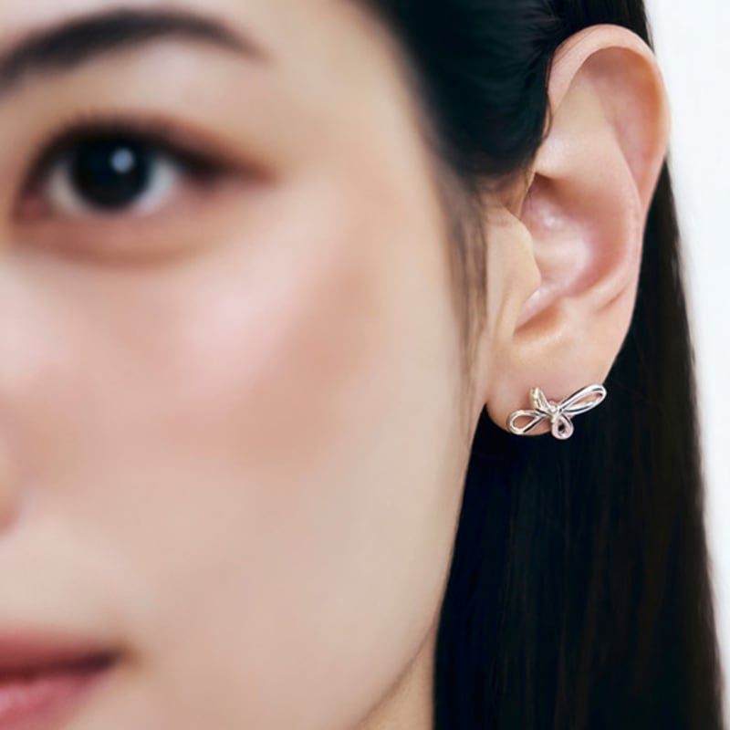 Tirr Lirr Bloom Nymph Silver Earrings TEESVW08018S