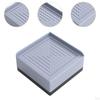 4 Pieces Bed Risers Furniture Leg Extenders Lifters Portable Simple Sturdy Nonslip Raising Blocks