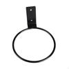 Flower Holder Hanging Railing Planter Basket Metal Rack Wall Mounted Clothes for Home