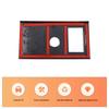 For Range Rover Vogue 2026 ABS Carbon Fibre Car Center Control Shift Panel Frame Decorative Sticker Car Accessories