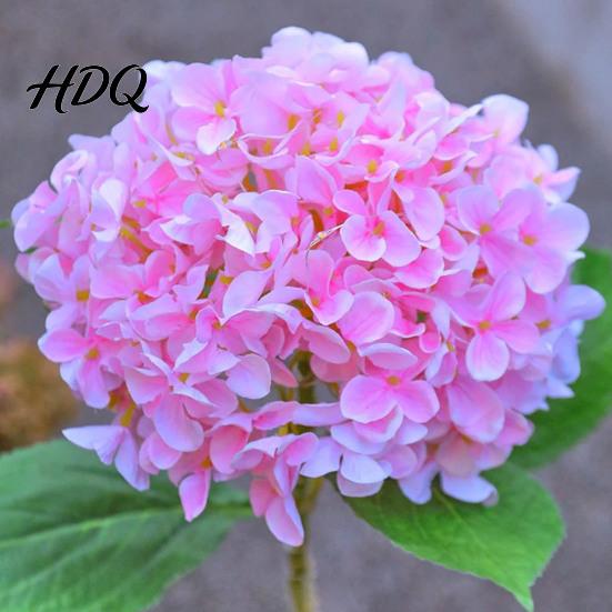 Solar Powered Patio Decor Fairy Hydrangea Lights Garden Stake Waterproof LED Flower Light Lights Colorful Outdoor Lamp for Lawn Pathway
