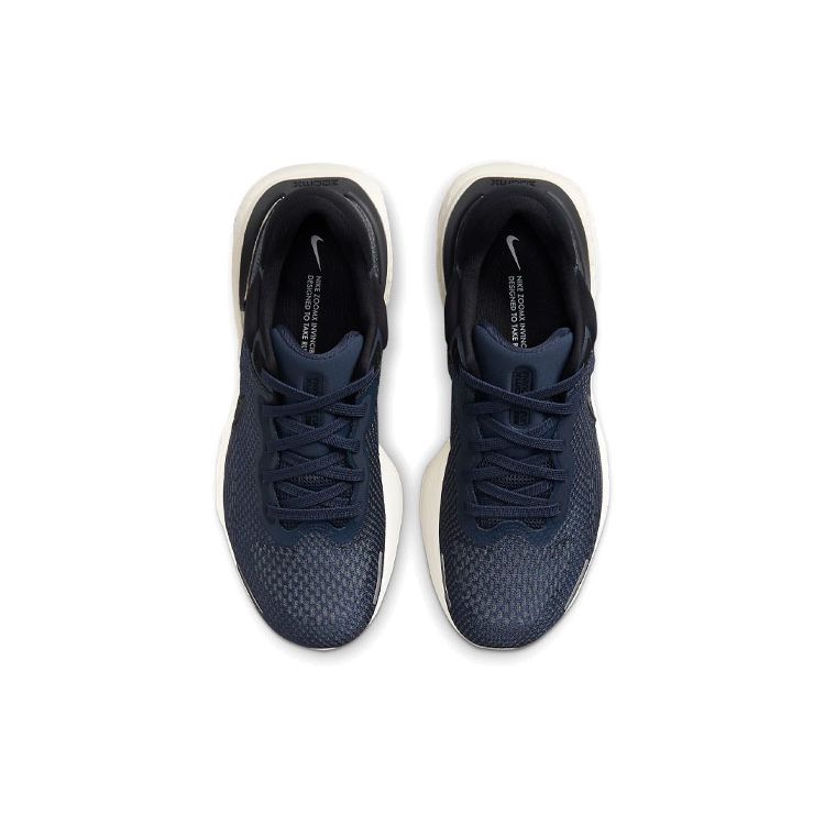 Nike ZoomX Invincible Run Flyknit Thunder Blue Men Sneakers Natural Black CT2228-400