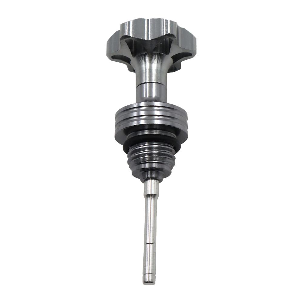 1pcs Scooter Motorcycle Engine Oil Dipstick Filler Plug Engine Crankcase Oil Level Gauge Plum Blossom Machine Oil Dipstick